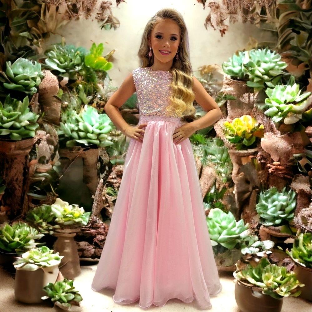 Marc Defang Pink Gown